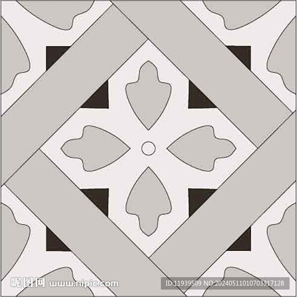 大理石拼花地板