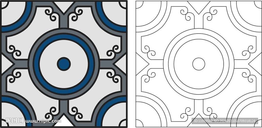 欧式大理石拼花地砖