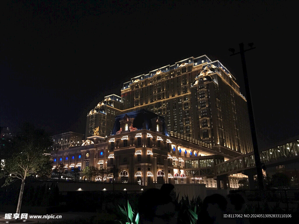 澳门酒店外夜景