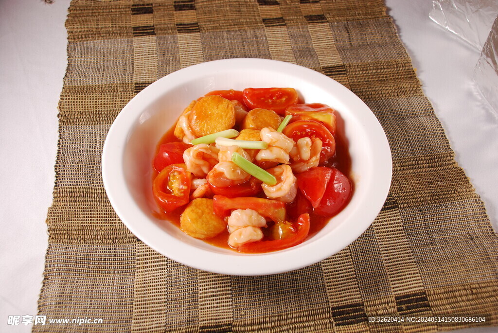 番茄豆腐虾仁煲