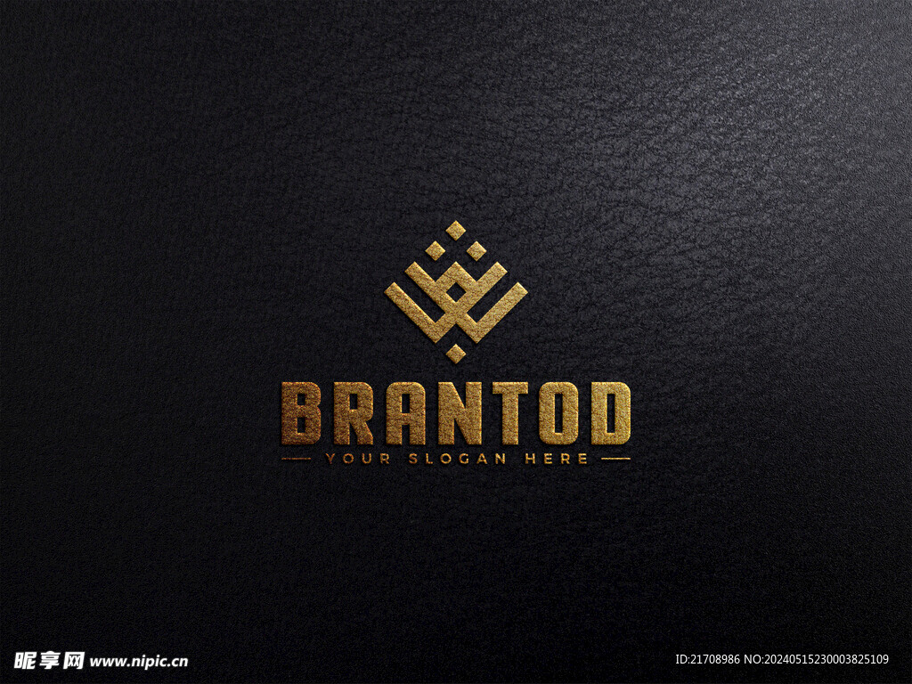 高级质感LOGO样机