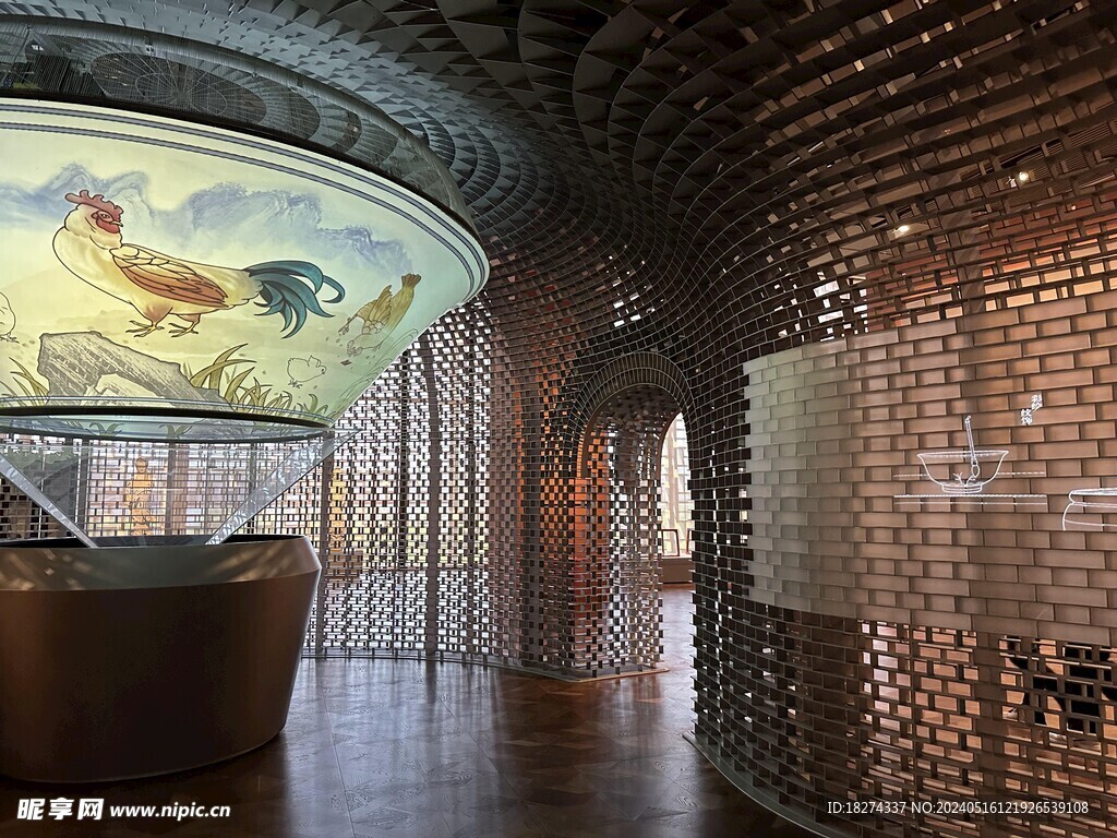 中国工艺美术馆非遗馆展厅