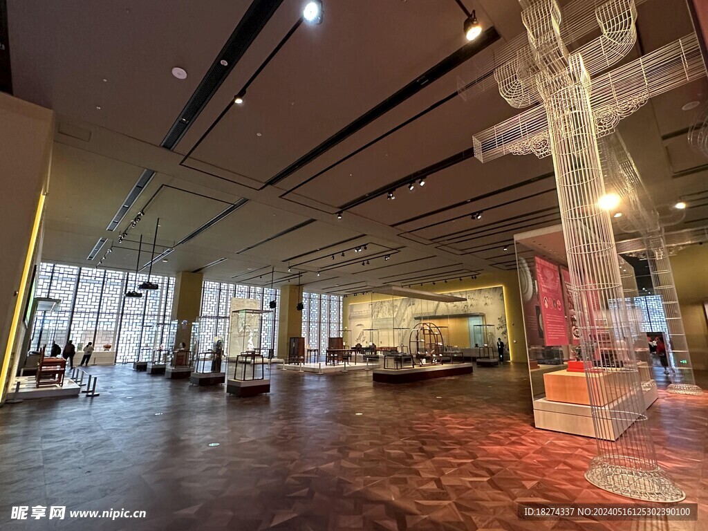 中国工艺美术馆非遗馆展厅