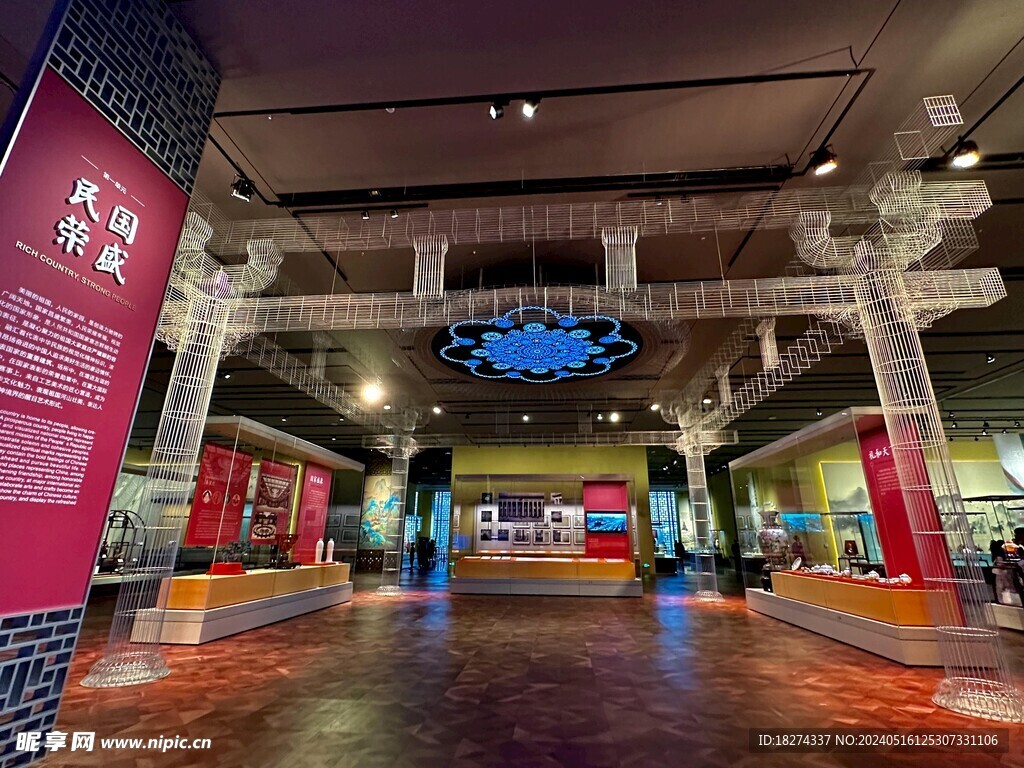 中国工艺美术馆非遗馆展厅