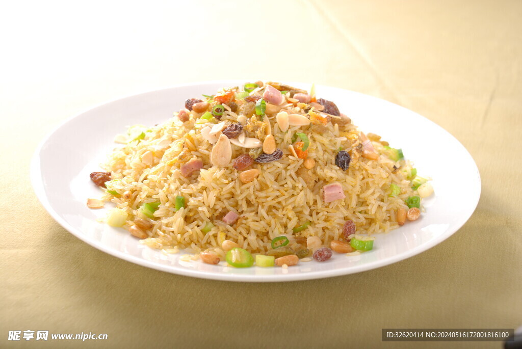 蟹籽炒饭 五仁炒饭