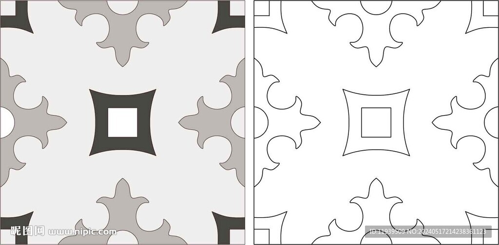 几何拼花大理石