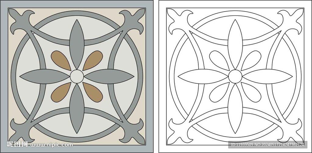 四方连续传统图案