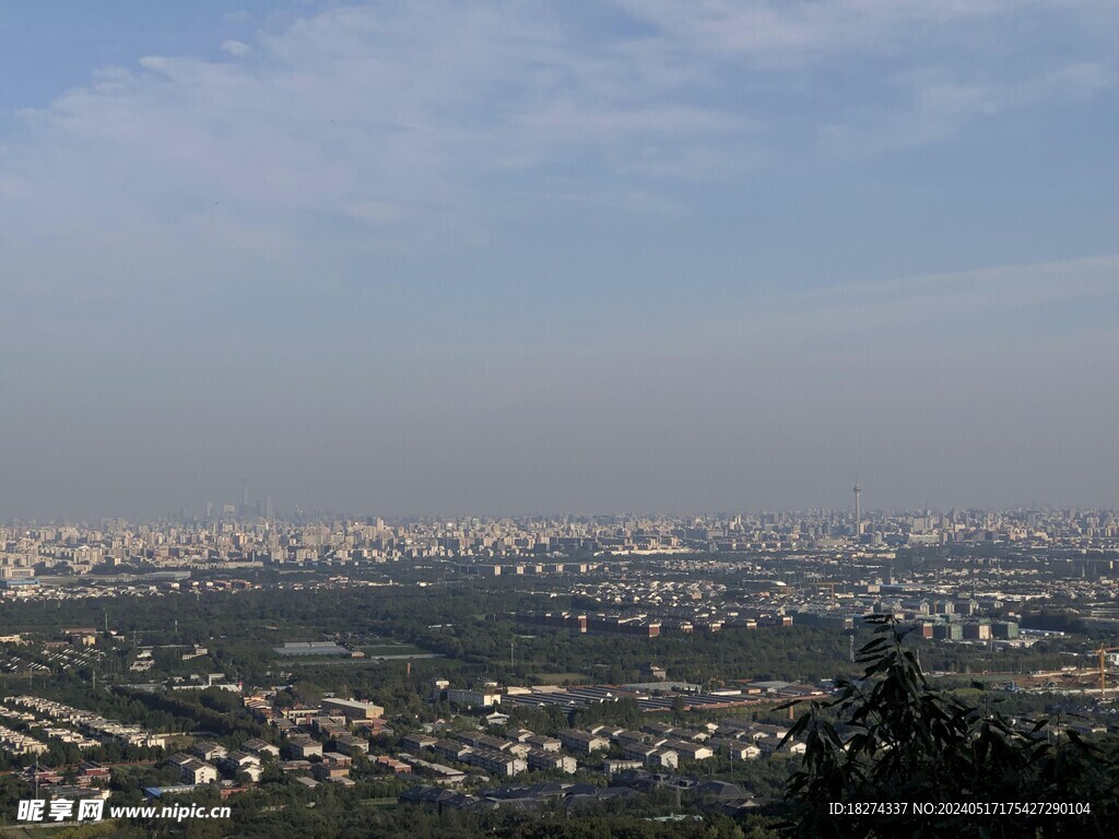 西山森林公园山顶风景