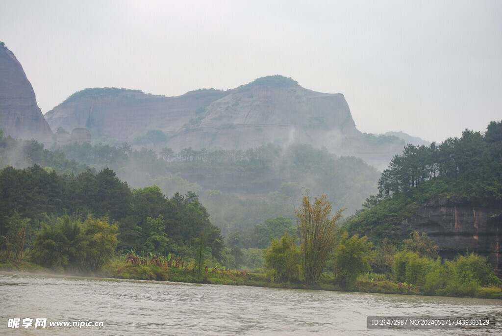 水上丹霞山系列 韶光旅游风景 