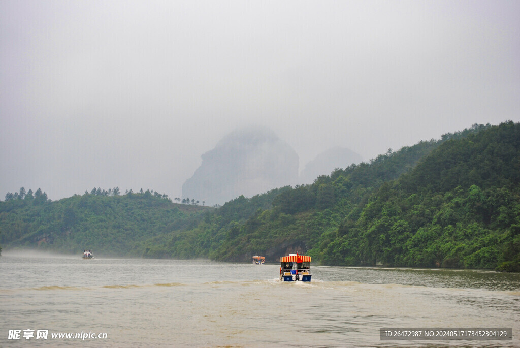水上丹霞山系列 韶光旅游风景 