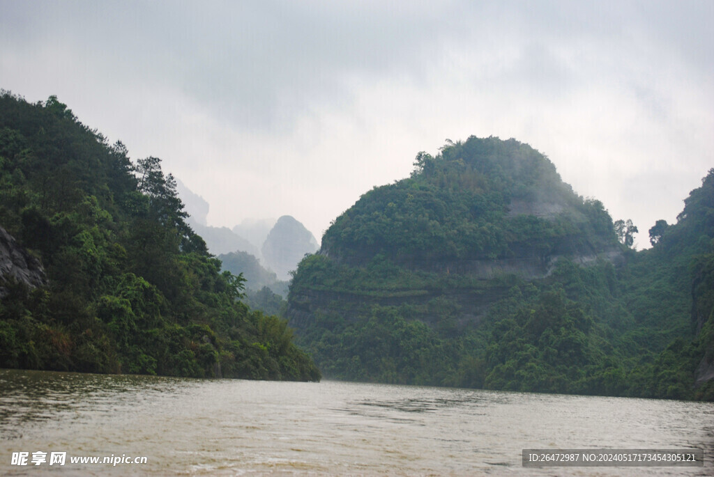 水上丹霞山系列 韶光旅游风景 