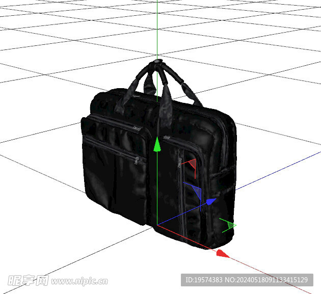 C4D模型 公文包
