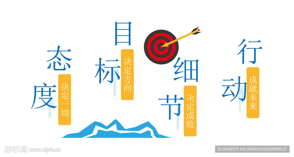 企业励志标语企业文化墙