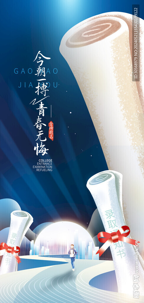 备战高考冲刺高考加油海报