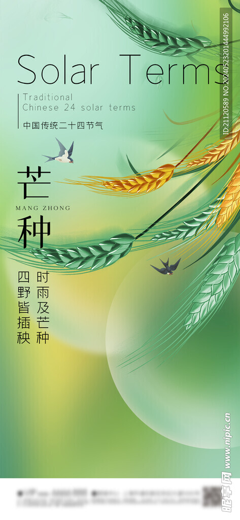 芒种 节气海报