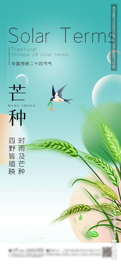 芒种 节气海报