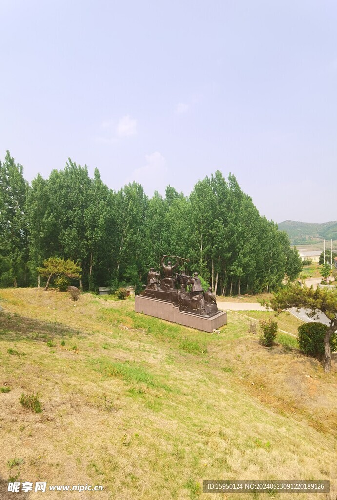 树林雕塑