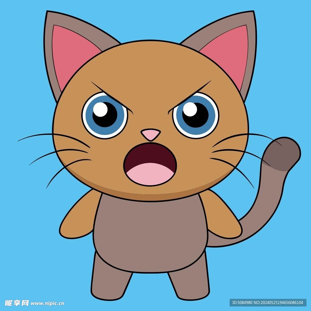 愤怒的猫