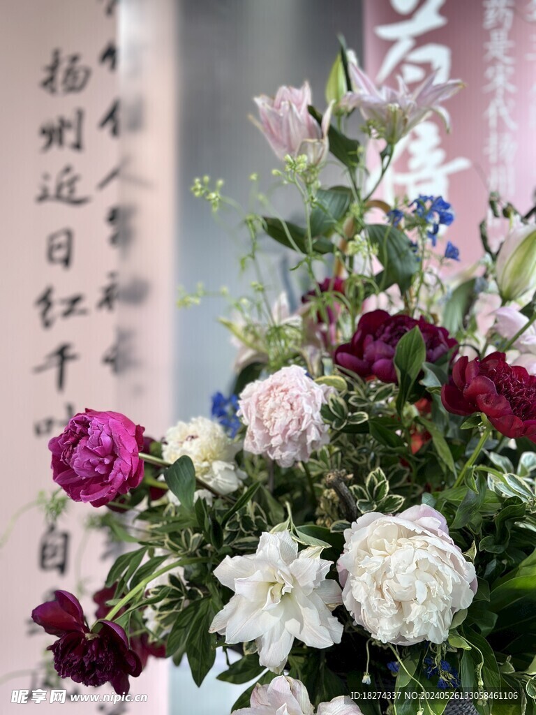 国家植物园临展花艺布置