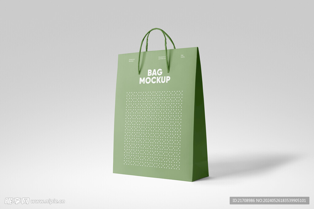 购物纸袋样机