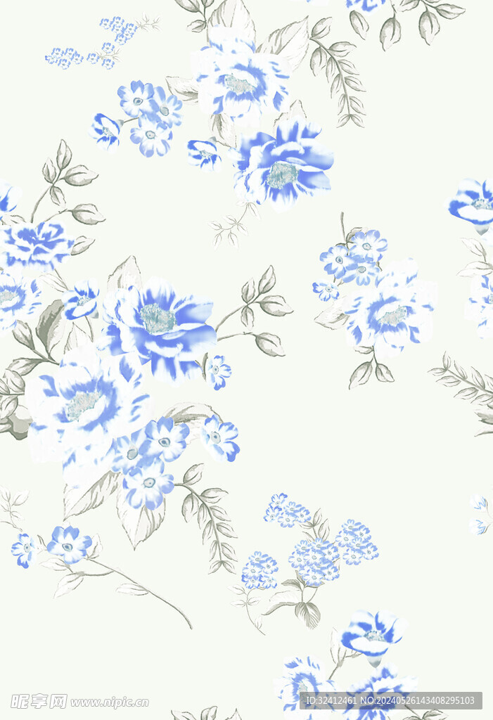 手绘花