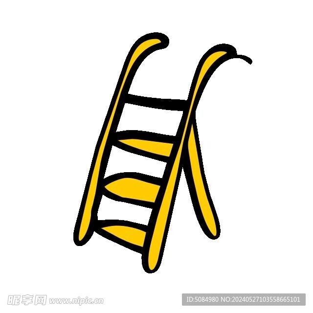 梯子涂鸦