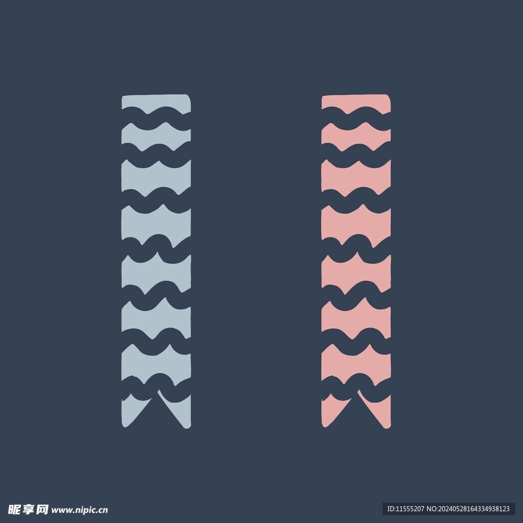 卡通胶带贴纸矢量简笔画