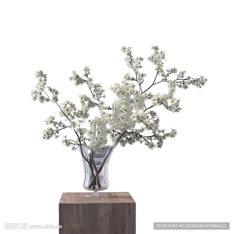 C4D模型 插花