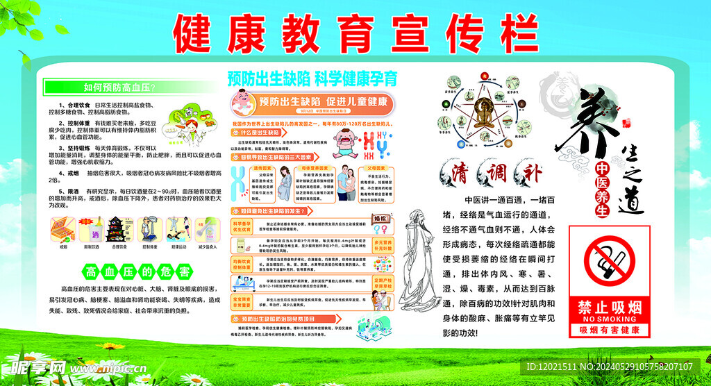 健康教育宣传栏