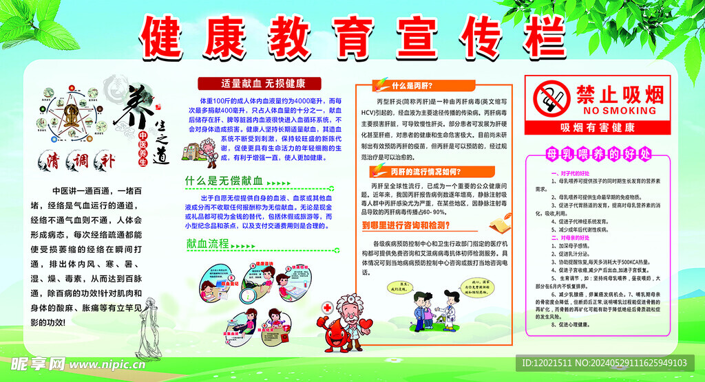 健康教育宣传栏