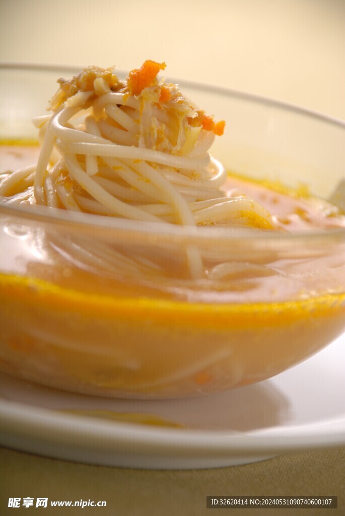 蟹粉拉面 蟹肉面