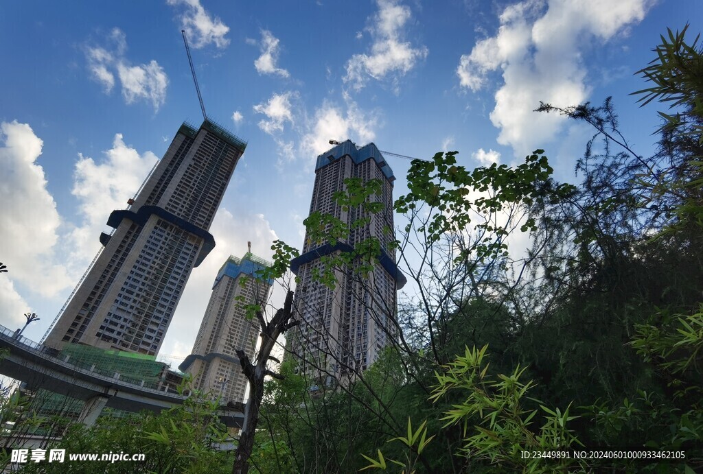 城市高楼建设