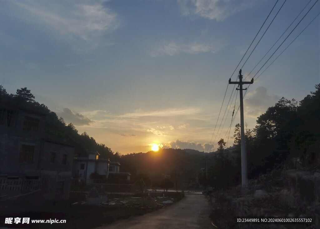 夕阳