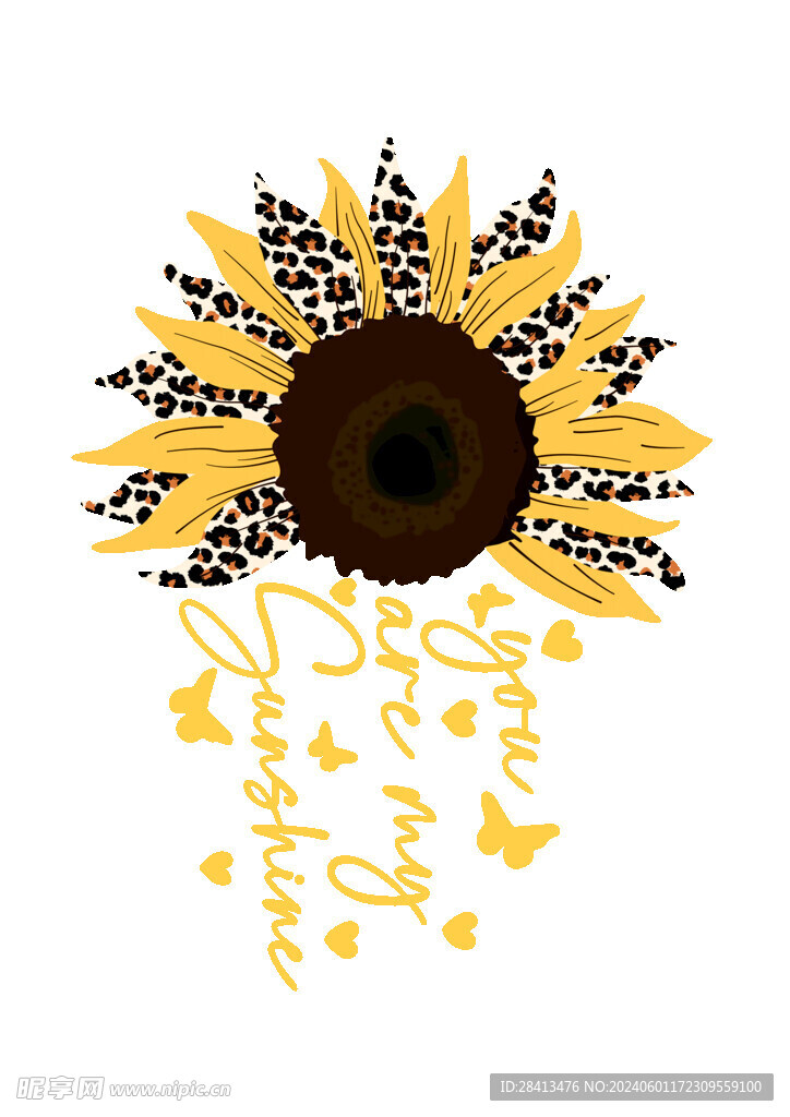 卡通向日葵