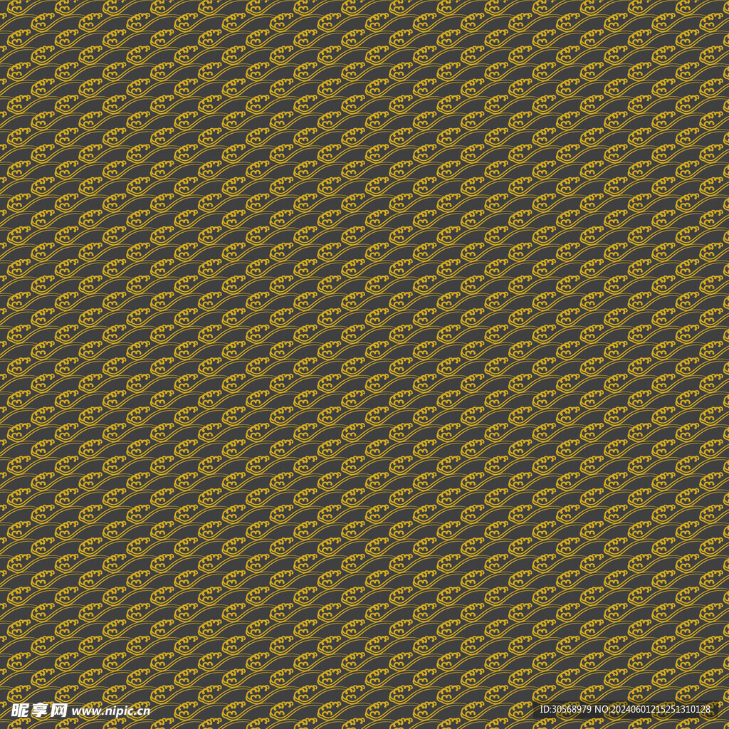 中式祥云底纹花纹