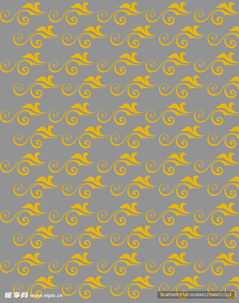 中式祥云底纹花纹