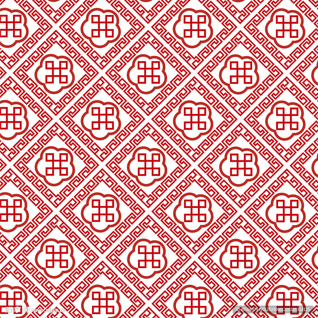 中式传统底纹花纹