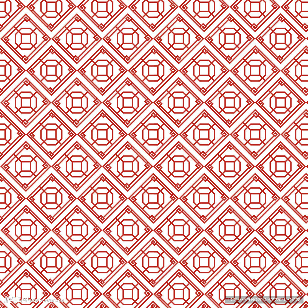 中式传统底纹花纹