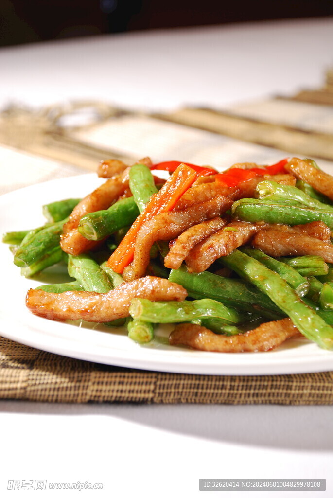 四季豆炒肉