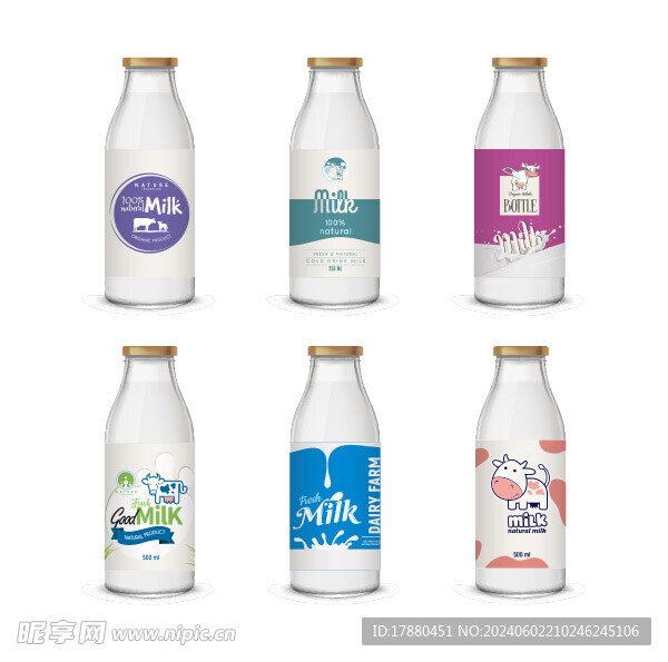 牛奶瓶包装