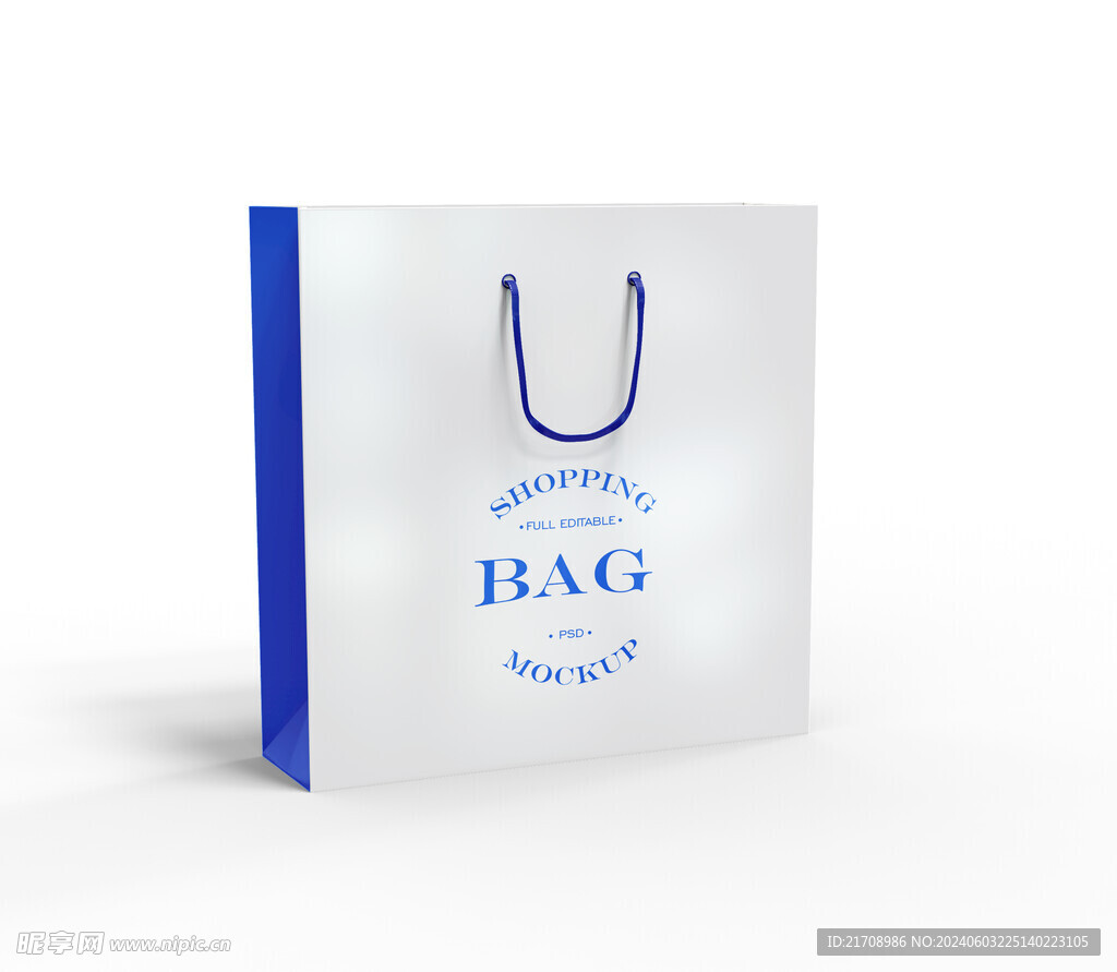 购物纸袋样机