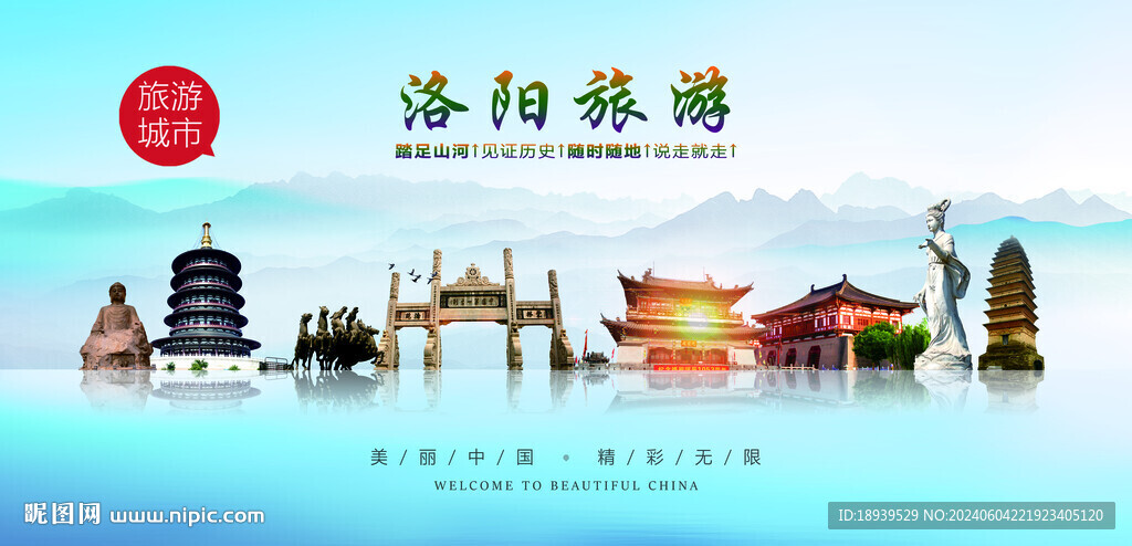 洛阳旅游海报