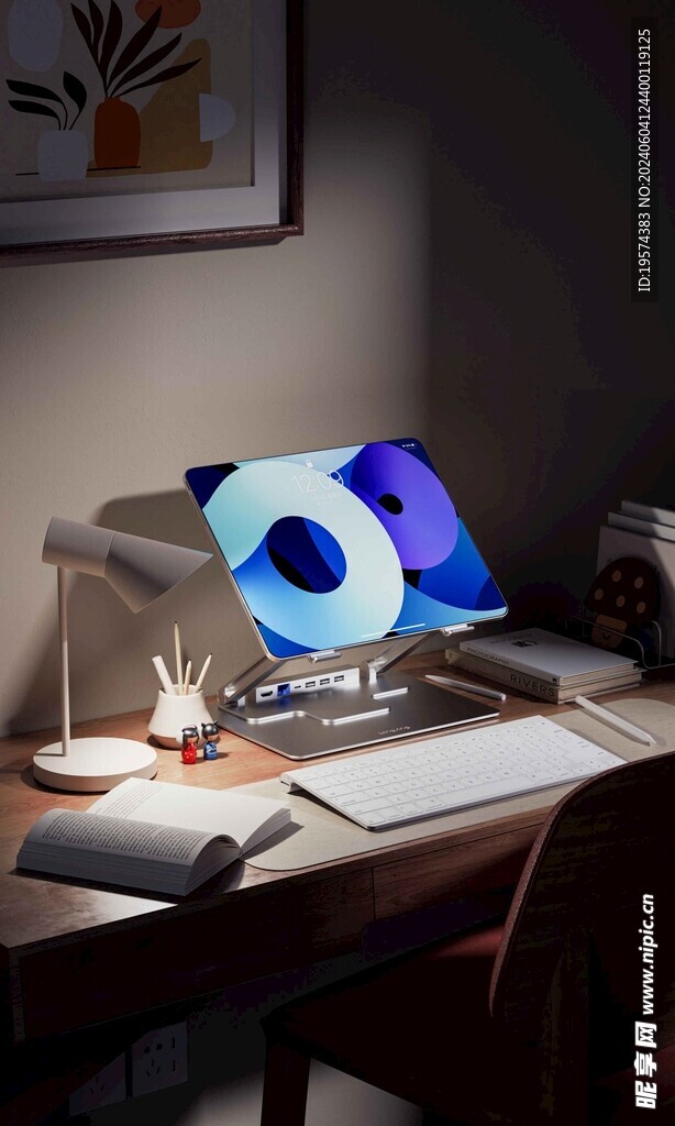 C4D模型 平板电脑