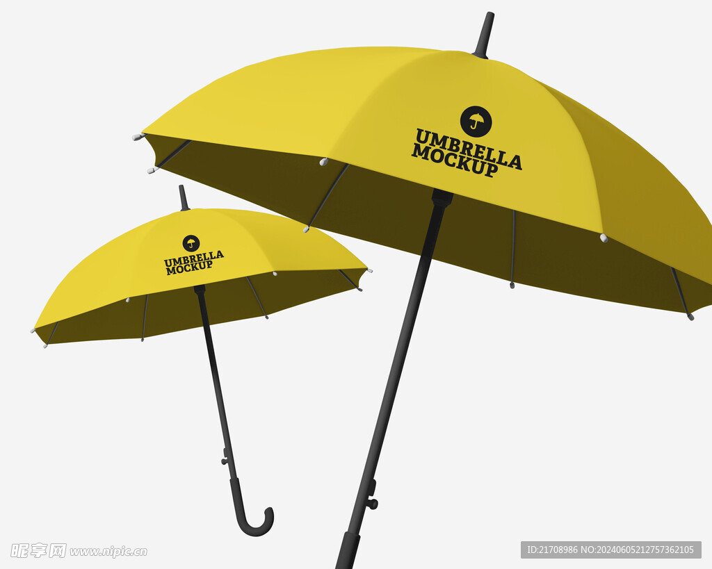 雨伞样机
