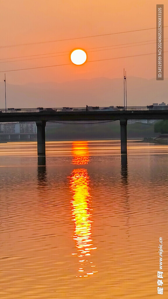 黄昏落日