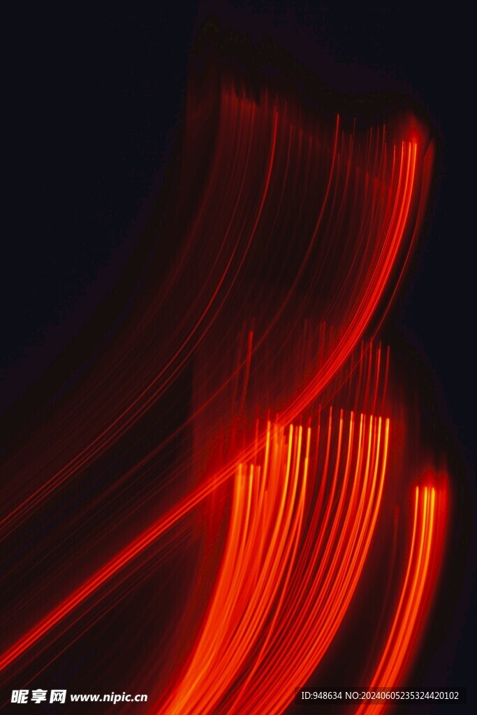 红色炫光背景
