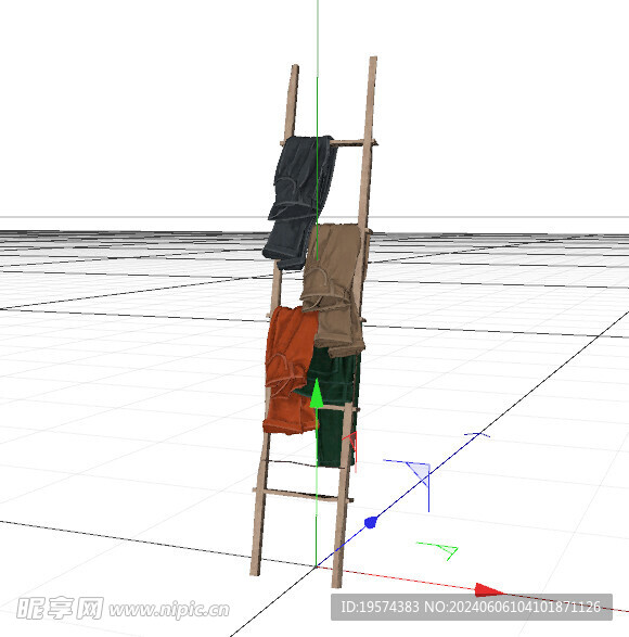 C4D模型 架子