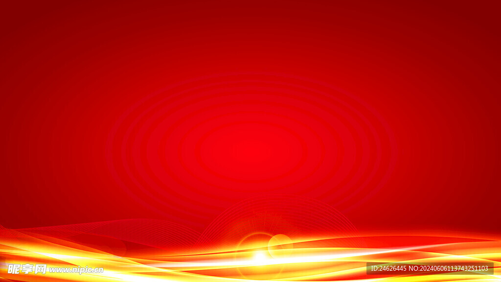 红色光效背景