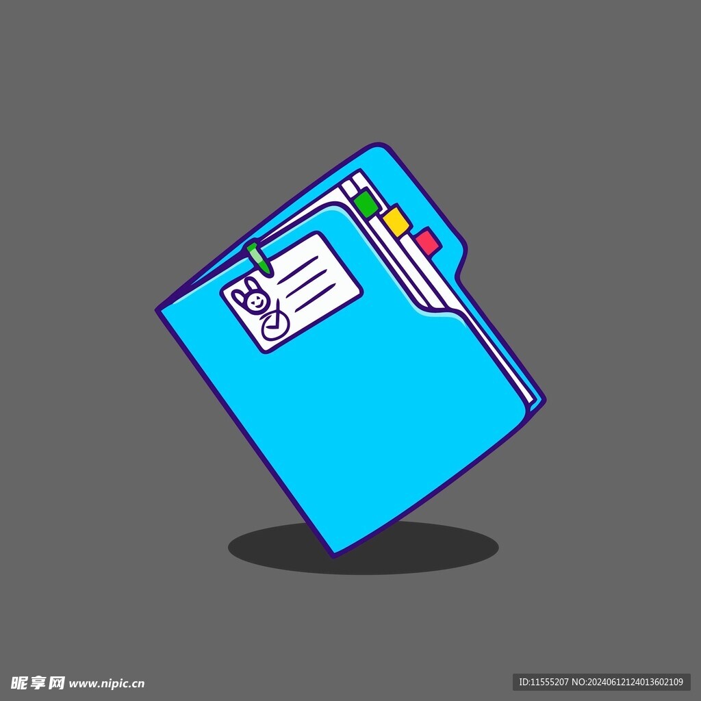 笔记本日志矢量卡通儿童插画图片