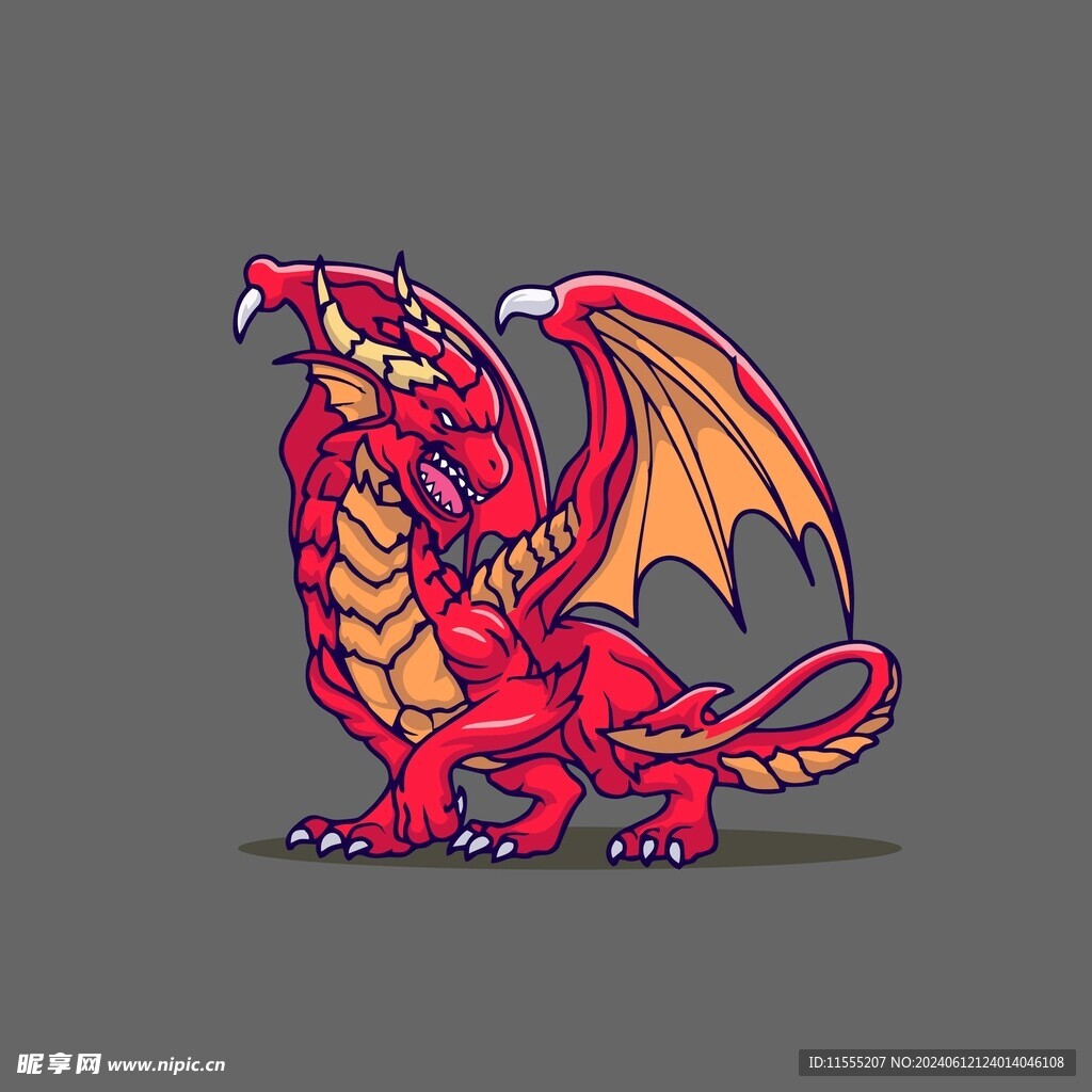 恐龙矢量卡通儿童插画图片